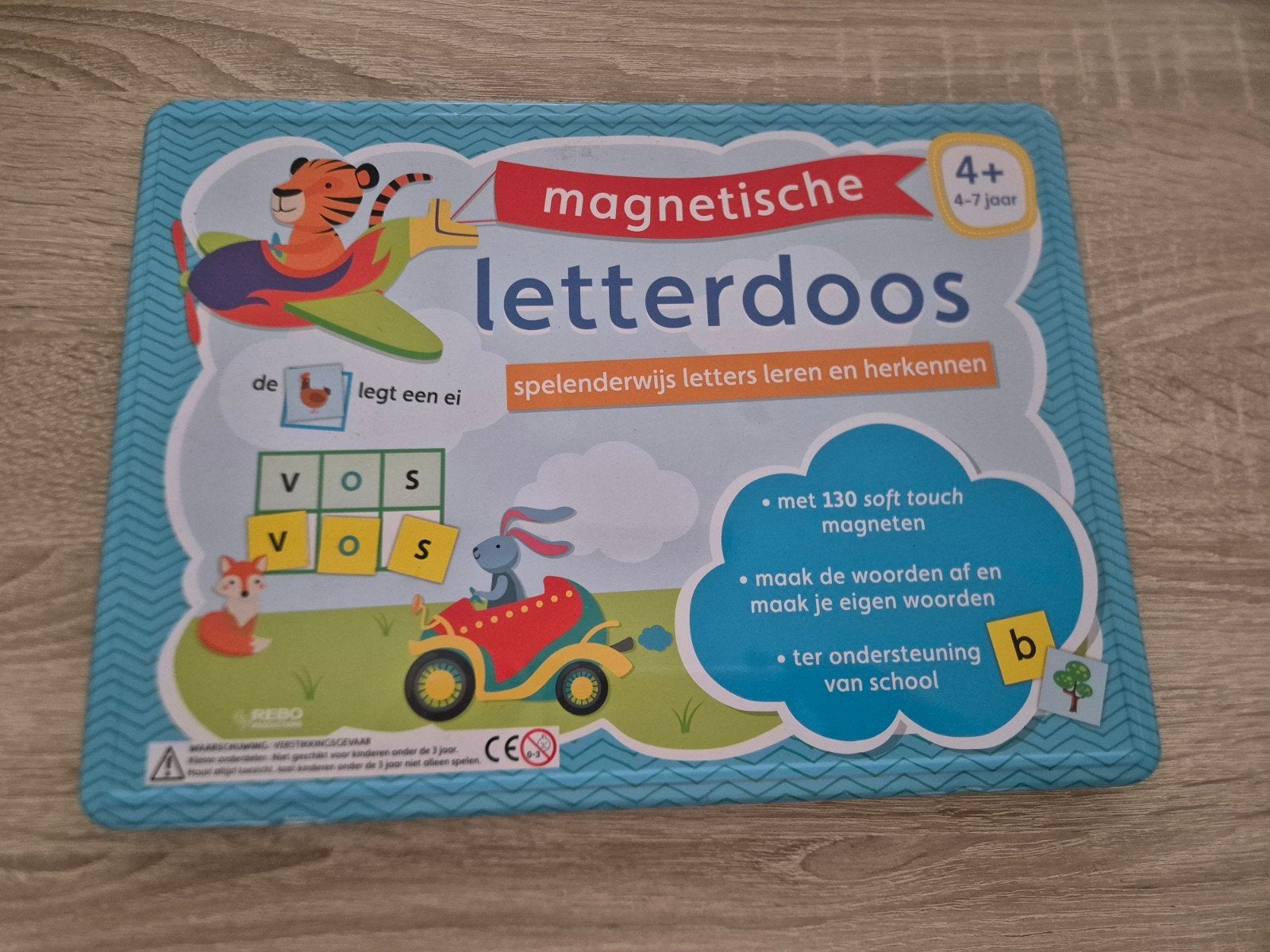 Magnetische Letter- en Rekendoos, Kinderen en Baby's, Speelgoed | Educatief en Creatief, Ophalen, Nieuw, Taal en Lezen