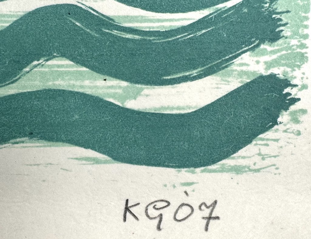 71. Litho, Klaas Gubbels - "Het water", 2007, Ophalen of Verzenden