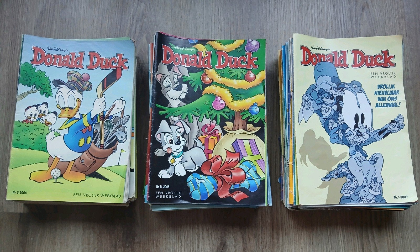 Donald Duck Jaargangen 2006, 2008, 2009 (bijna compleet), Ophalen of Verzenden