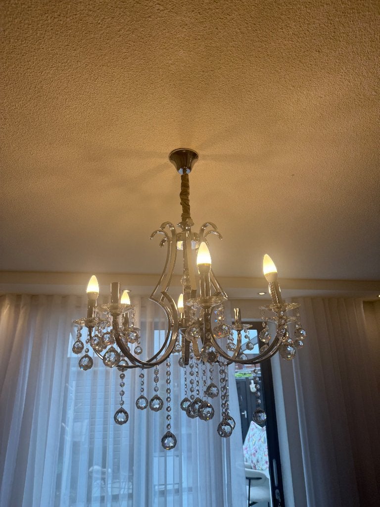 Kroonluchter lamp, Ophalen, Zo goed als nieuw, Minder dan 50 cm