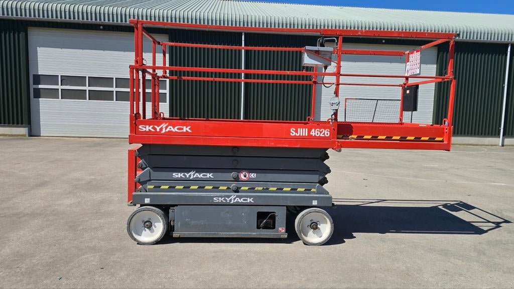 Skyjack SJIII 4626 Schaarhoogwerker 2015 10m, Zakelijke goederen, Machines en Bouw | Liften, Steigers en Ladders, Verzenden