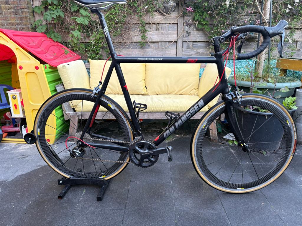 Jan Jansen Tour de France racefiets - Maat 63 - Ultegra, 28 inch, Gebruikt, Aluminium, 61 tot 65 cm