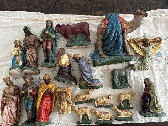 kerstgroep, Diversen, Ophalen