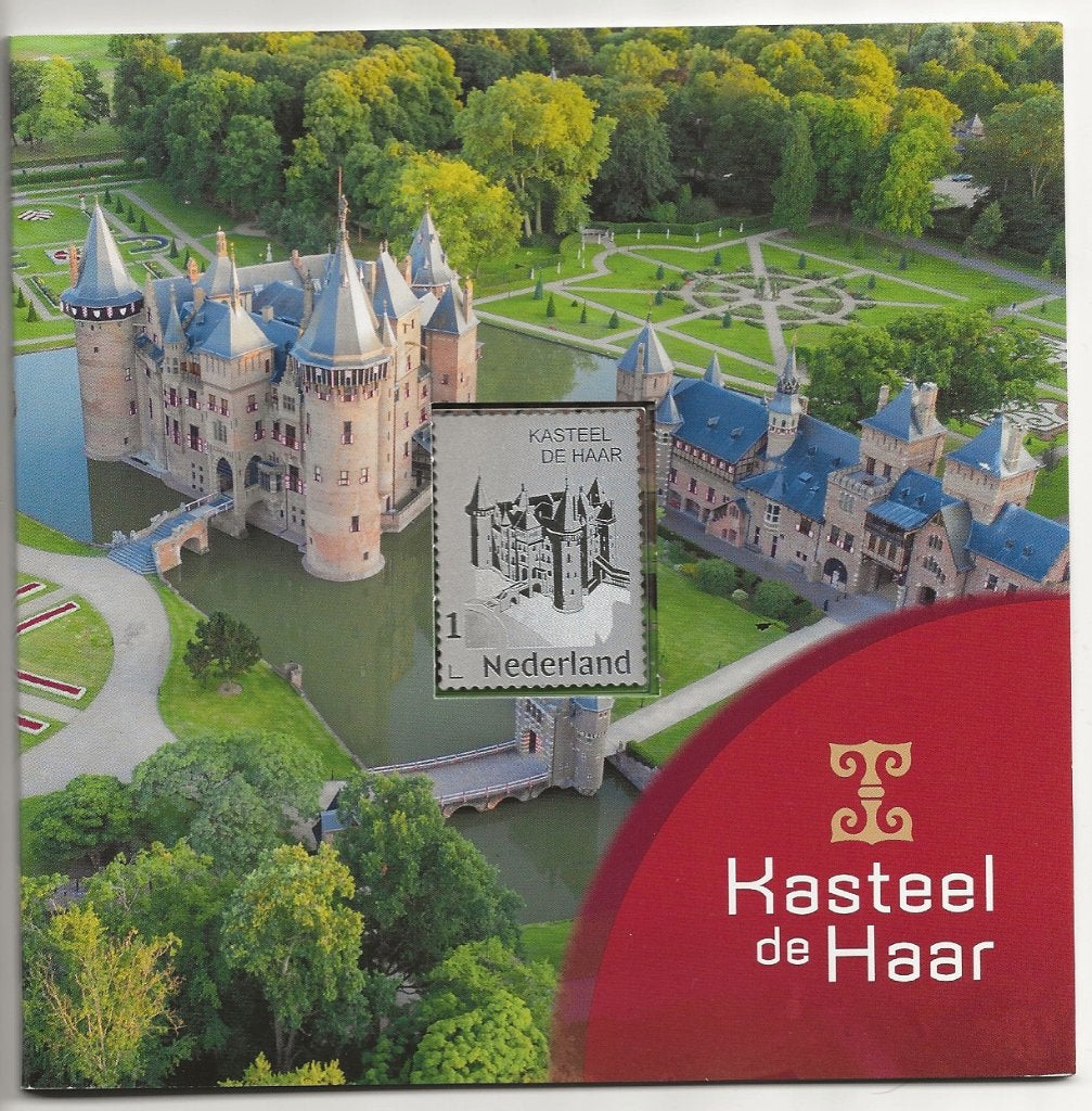 Carnet met zilveren zegel kasteel de haar, postfris, Ophalen of Verzenden, Postfris