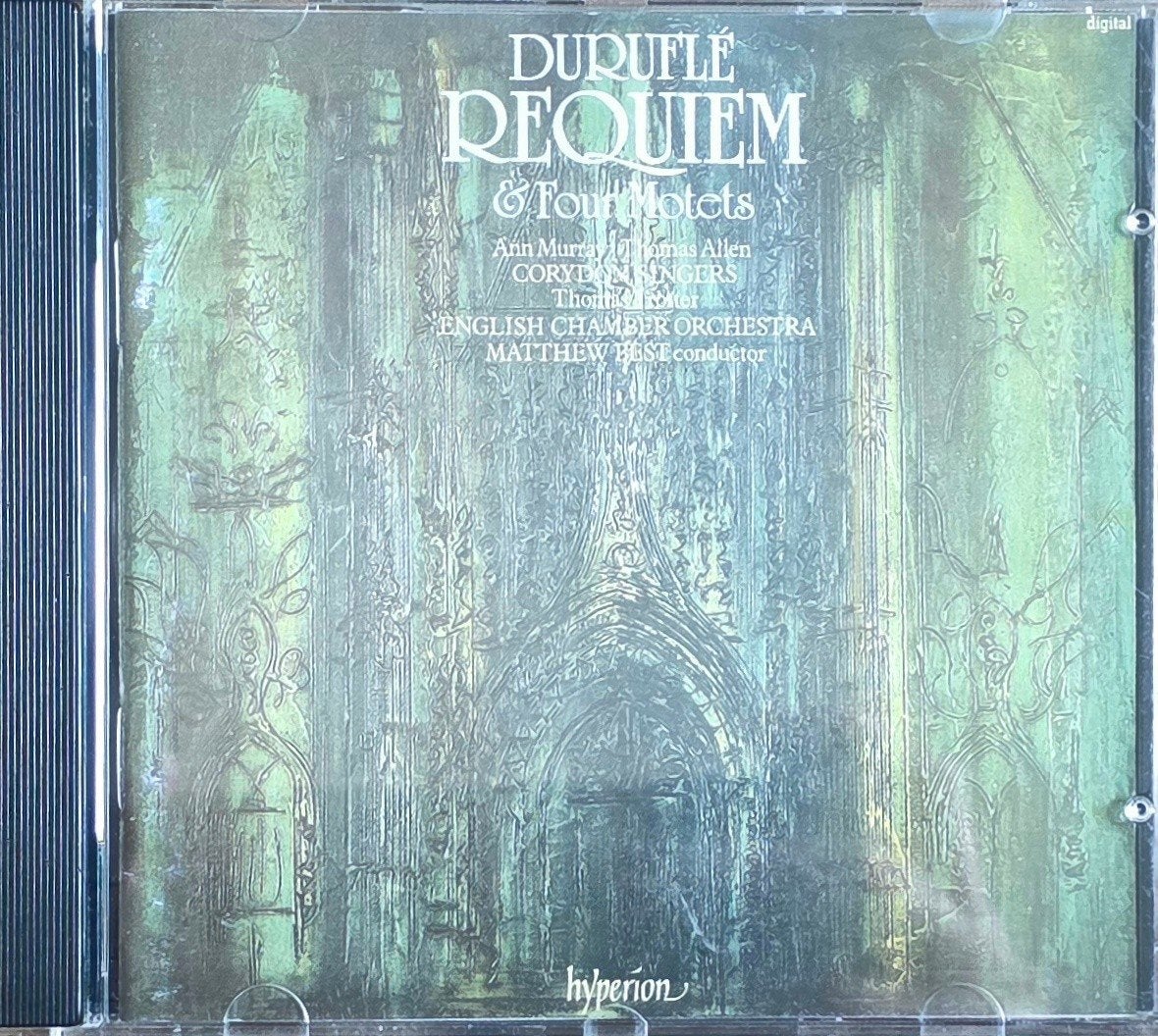 Duruflé Requiem & Quatre Motets - Hyperion CD, Met libretto, Modernisme tot heden, Ophalen of Verzenden, Zo goed als nieuw