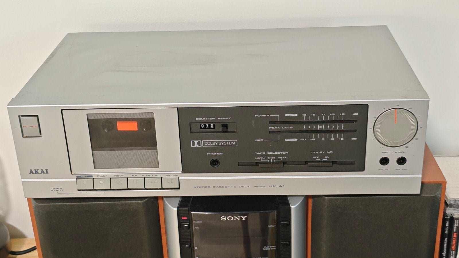 Akai HX-A1 Cassettedeck, Ophalen, Enkel, Akai