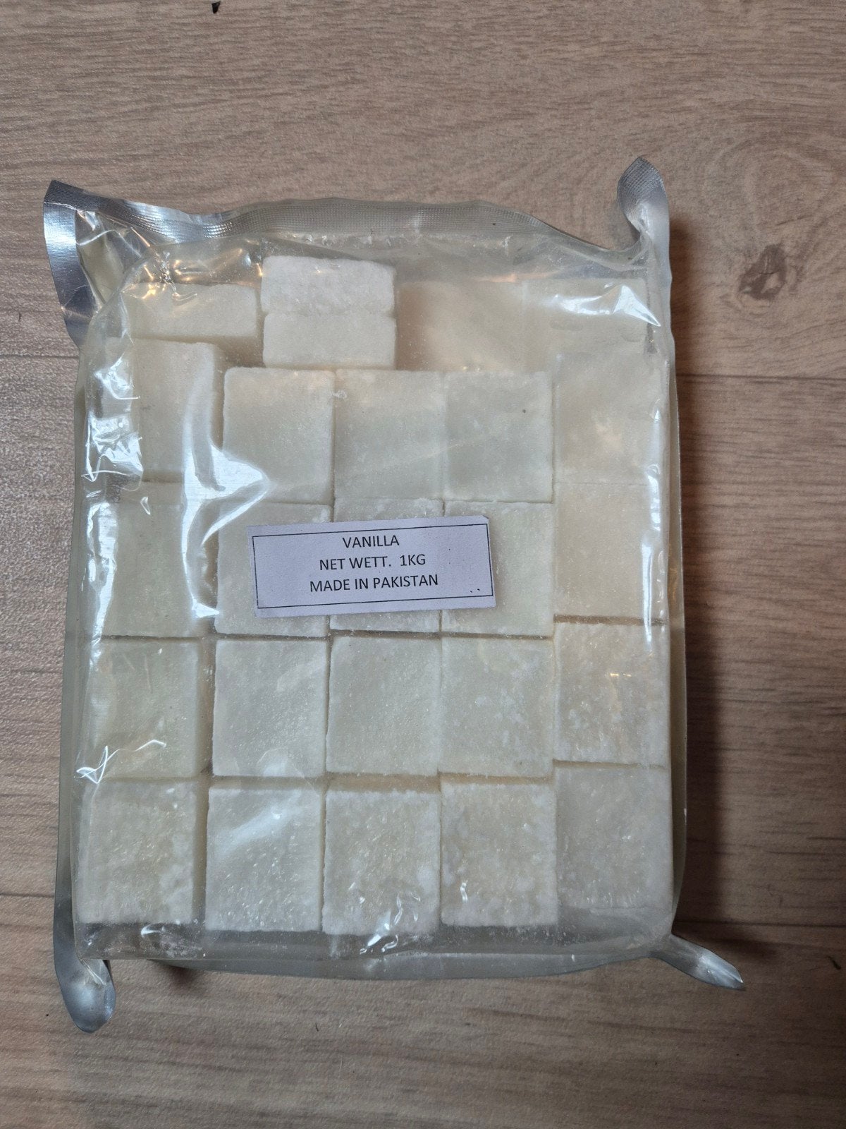 Amberblokjes partij vanille 1 kg 40-44 stuks, Ophalen of Verzenden, Nieuw