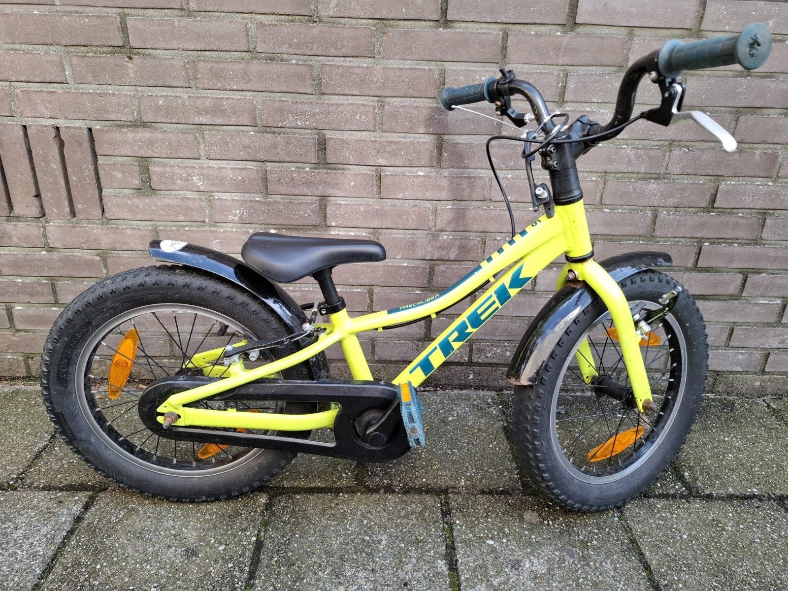 Trek kinderfiets 16 inch, Ophalen, Velgrem, Trek, 16 tot 20 inch