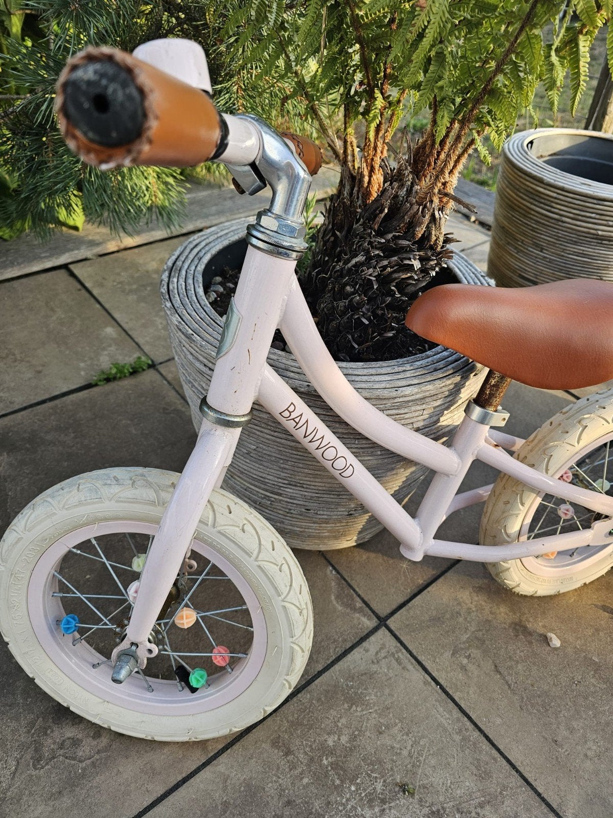 Banwood loopfiets roze, Ophalen, Zo goed als nieuw, Minder dan 16 inch, Banwood