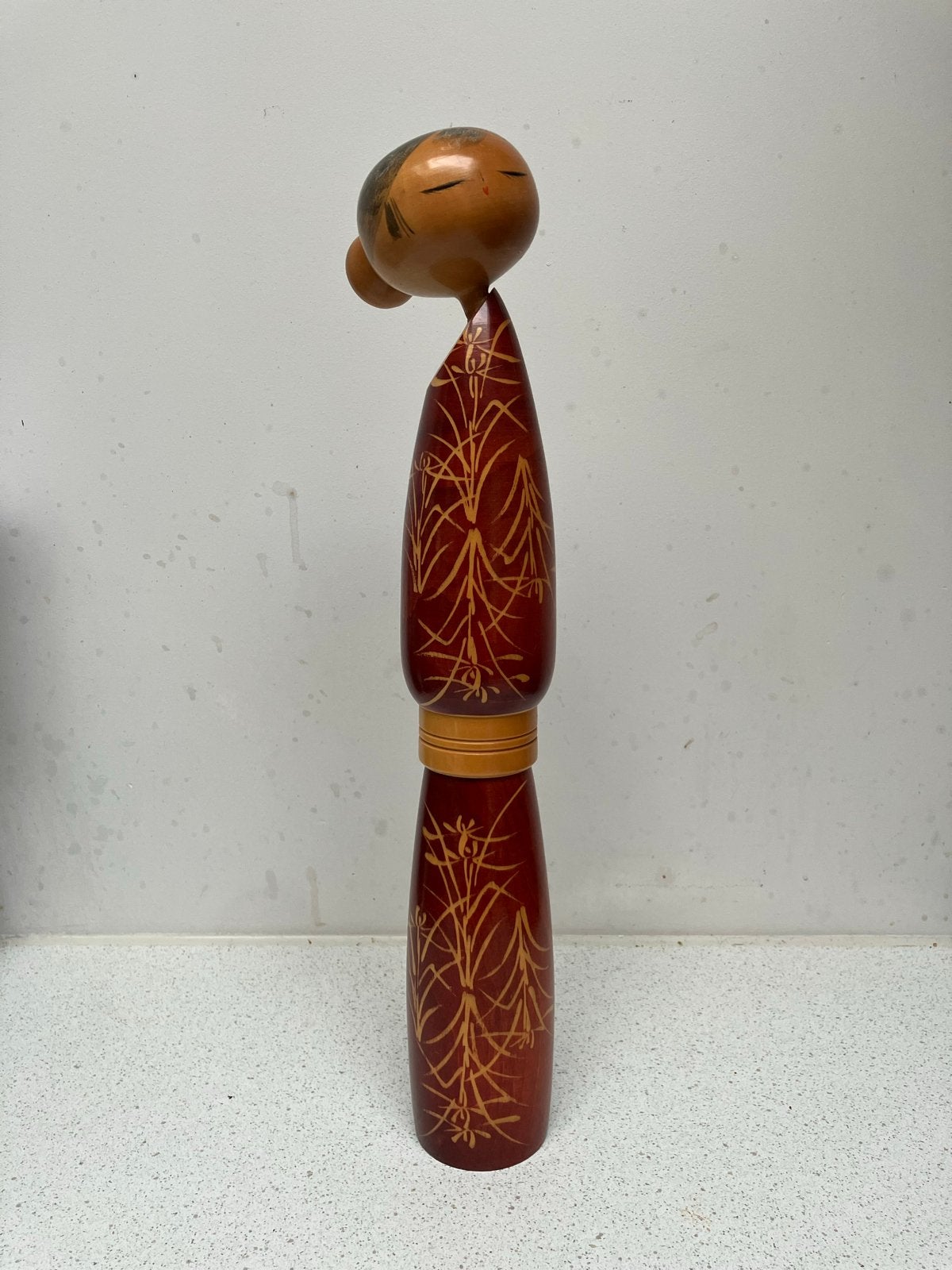 Unieke Grote Zeldzame Sato Suigai Kokeshi Pop, Ophalen of Verzenden