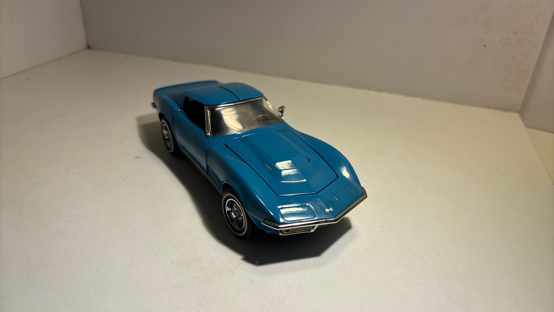Chevrolet Corvette 1968 franklin mint 1.24, Overige merken, Ophalen of Verzenden, A, A