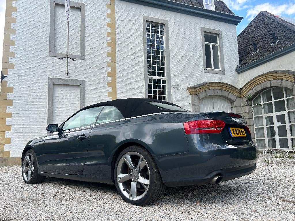 Audi A5 Cabriolet 3.2 FSI V6 nieuwe APK, Euro 5, Zwart, Overige kleuren, Cabriolet