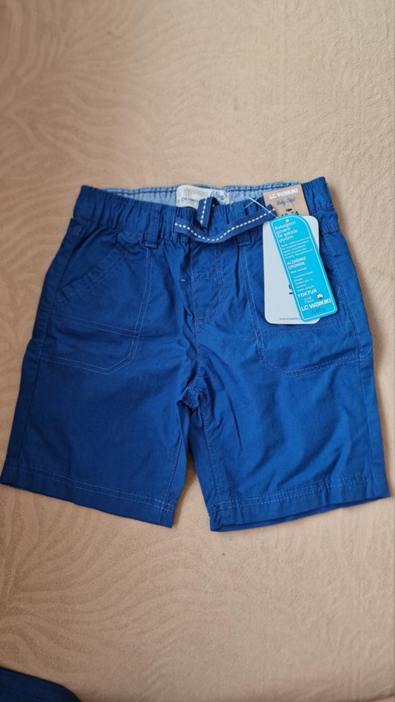 Nieuwe blauwe korte broek LC Waikiki, Broek, LC Waikiki, Nieuw, Ophalen of Verzenden