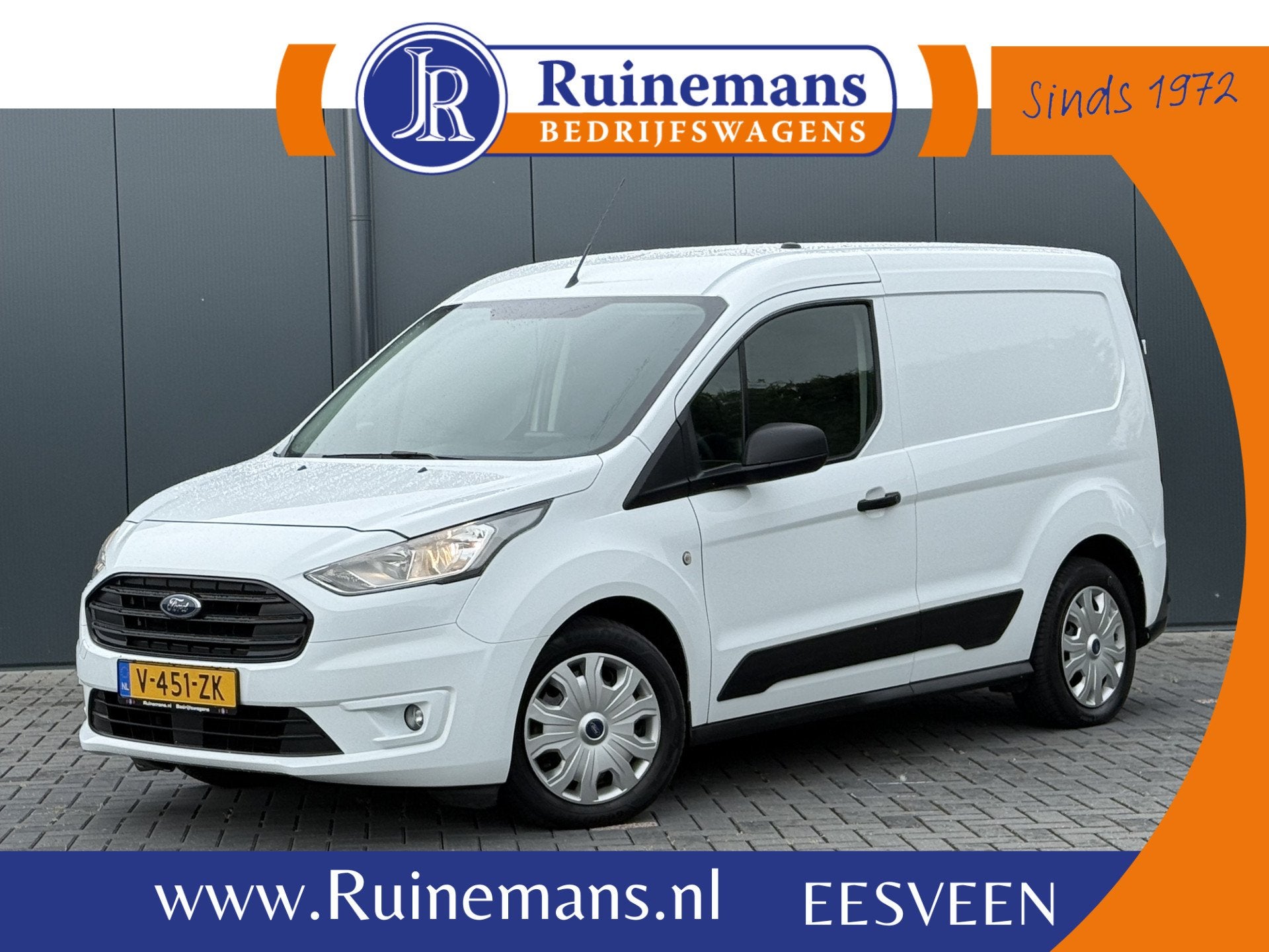 Ford Transit Connect 1.0 Ecoboost 100 PK / BENZINE / BPM VRI, Voorwielaandrijving, 101 pk, Gebruikt, Euro 6