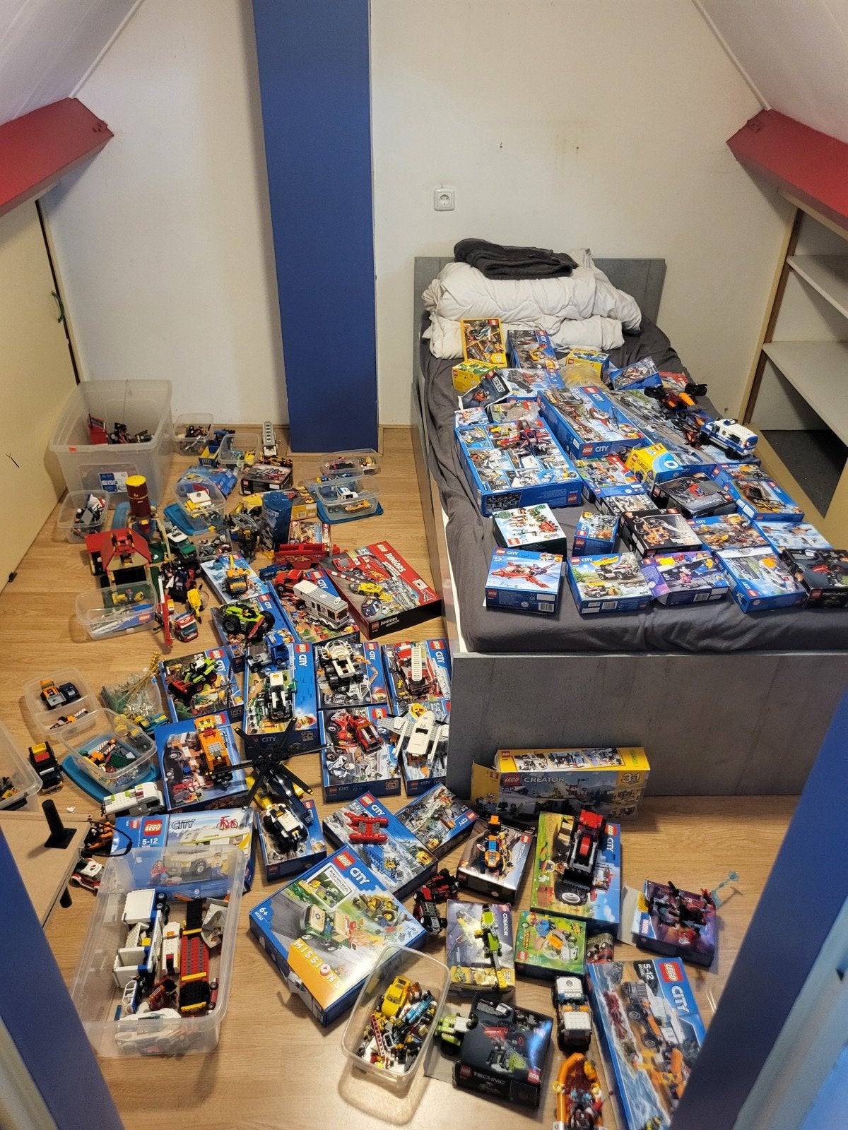 grote partij lego, Ophalen, Zo goed als nieuw, Lego
