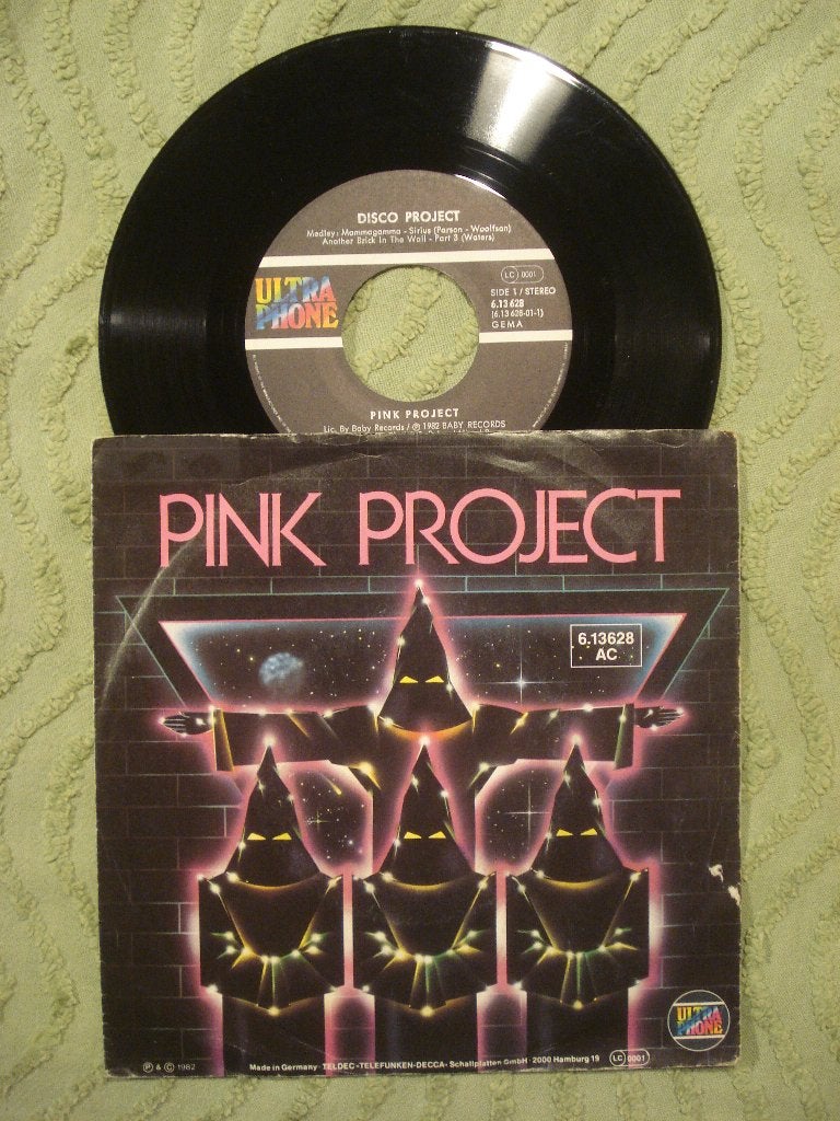 Pink Project 7" Vinyl Single: ‘Disco project’ (Duitsland), Ophalen of Verzenden, Gebruikt, 7 inch, Pop