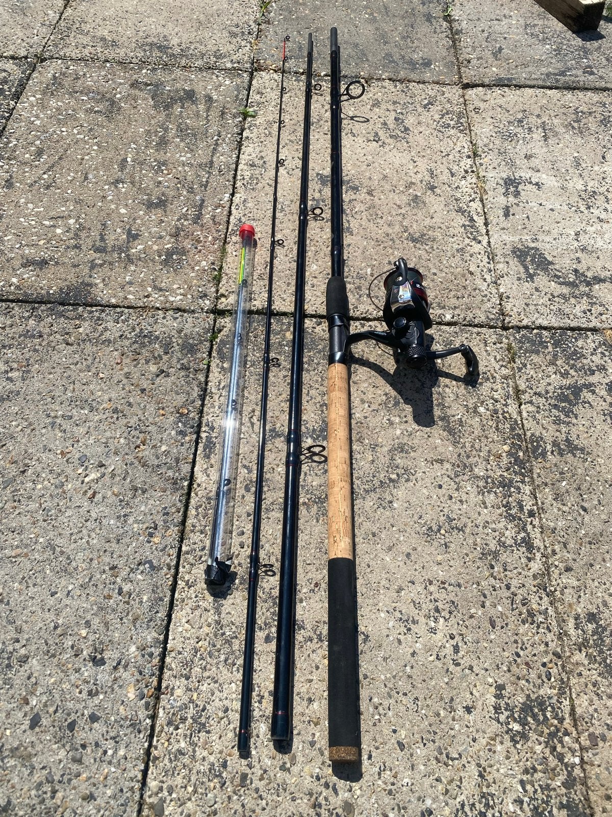 Ultimate Allround Power Feeder 3.60m -100g Complete Set, Watersport en Boten, Hengelsport | Witvissen, Ophalen, Zo goed als nieuw