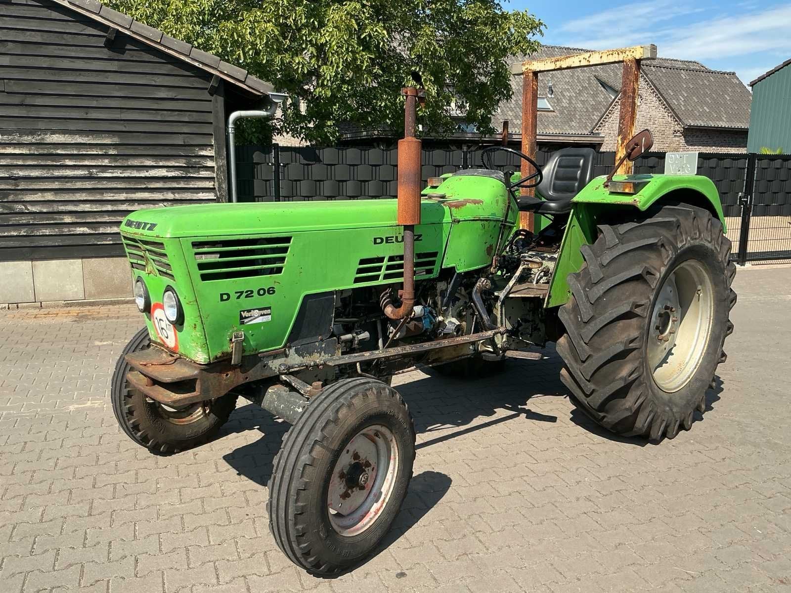 1977 Deutz D7206 Oldtimer tractor, Zakelijke goederen, Oldtimer, Overige merken
