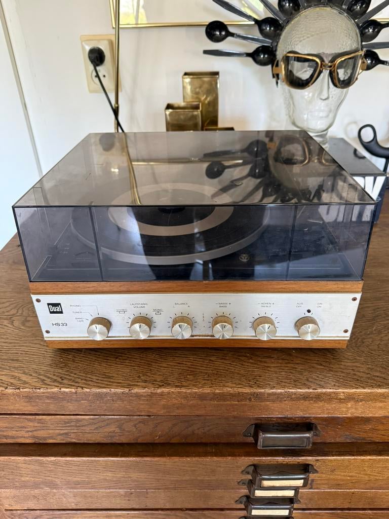 Dual platenspeler HS 33 defect, Ophalen, Zo goed als nieuw, Dual