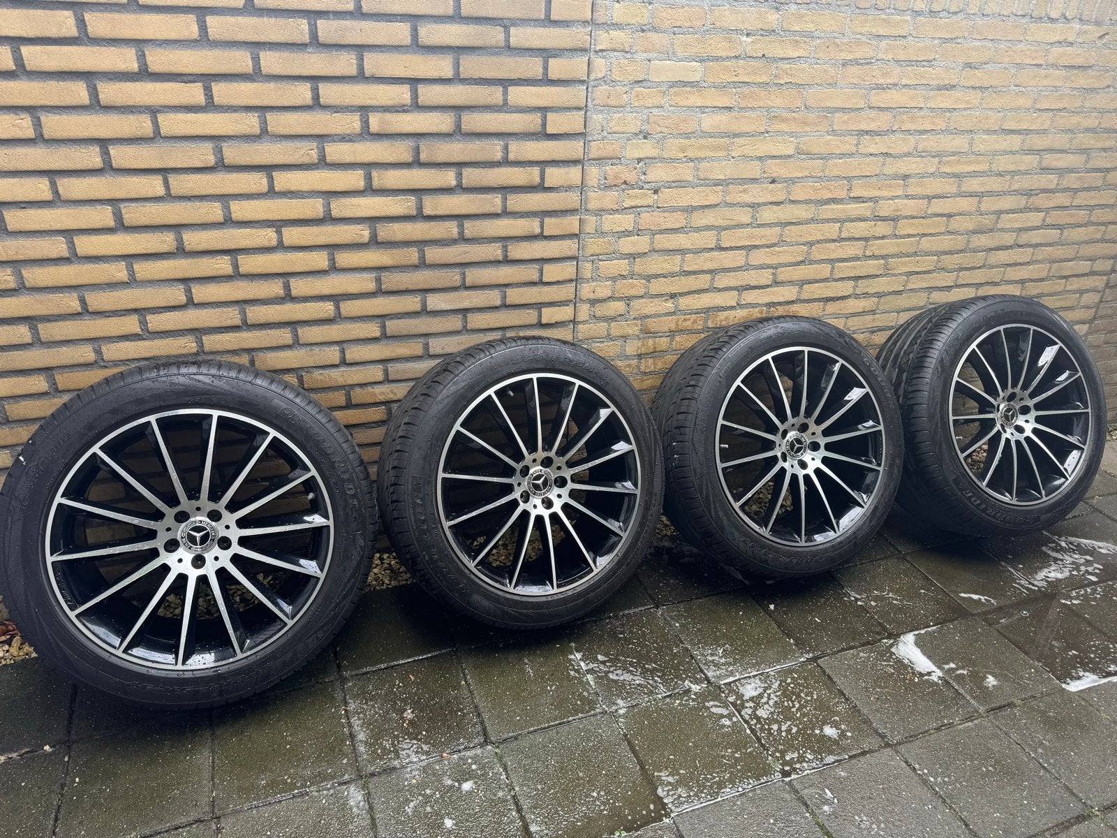 Mercedes GLE 21 Inch 315/40ZR21 Banden/Velgen All Season, Gebruikt, Banden en Velgen, Terreinwagen, Zomerbanden