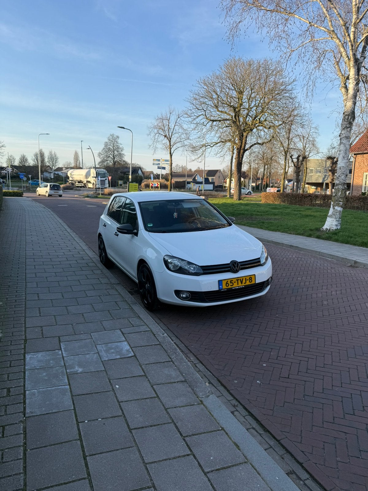 Volkswagen Golf 1.2 TSI 77KW 3D 2012 Wit, Auto's, Voorwielaandrijving, 4 cilinders, Wit, Handgeschakeld