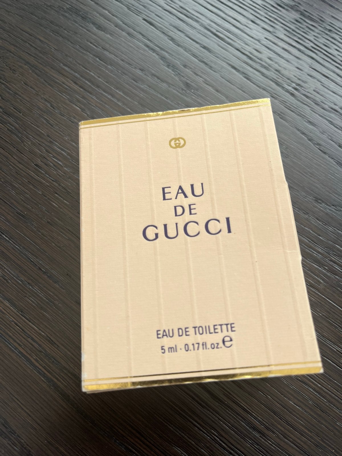 Eau de Gucci Eau de Toilette 5 ml - Nieuw, Ophalen of Verzenden, Nieuw