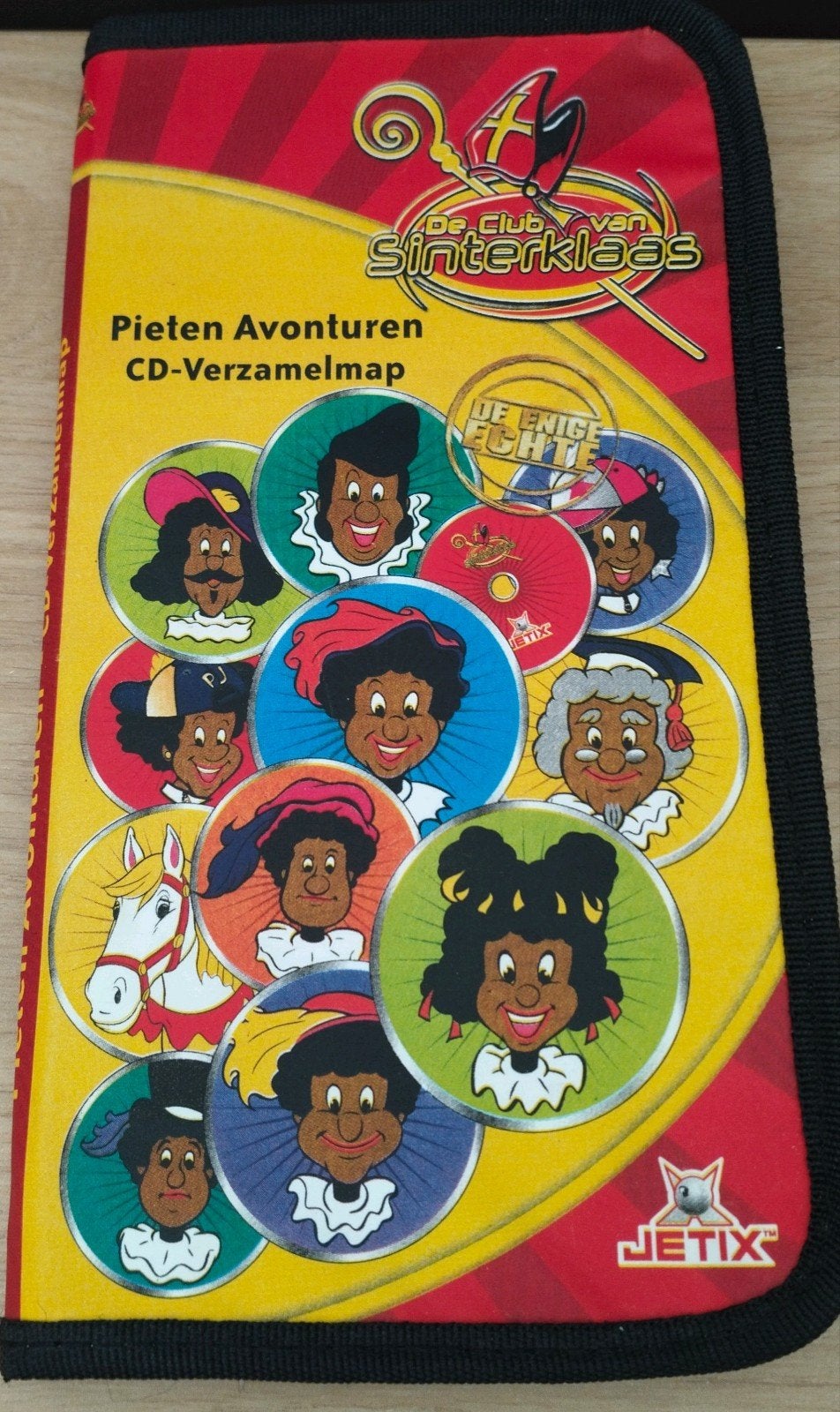 Pieten Avonturen CD verzamelmap De Club van Sinterklaas 2008, 3 tot 5 jaar, Verzenden, Zo goed als nieuw, Inclusief boekje
