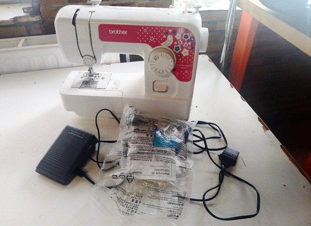 Kinder naaimachine Brother, Hobby en Vrije tijd, Ophalen, Gebruikt, Naaimachine, Brother