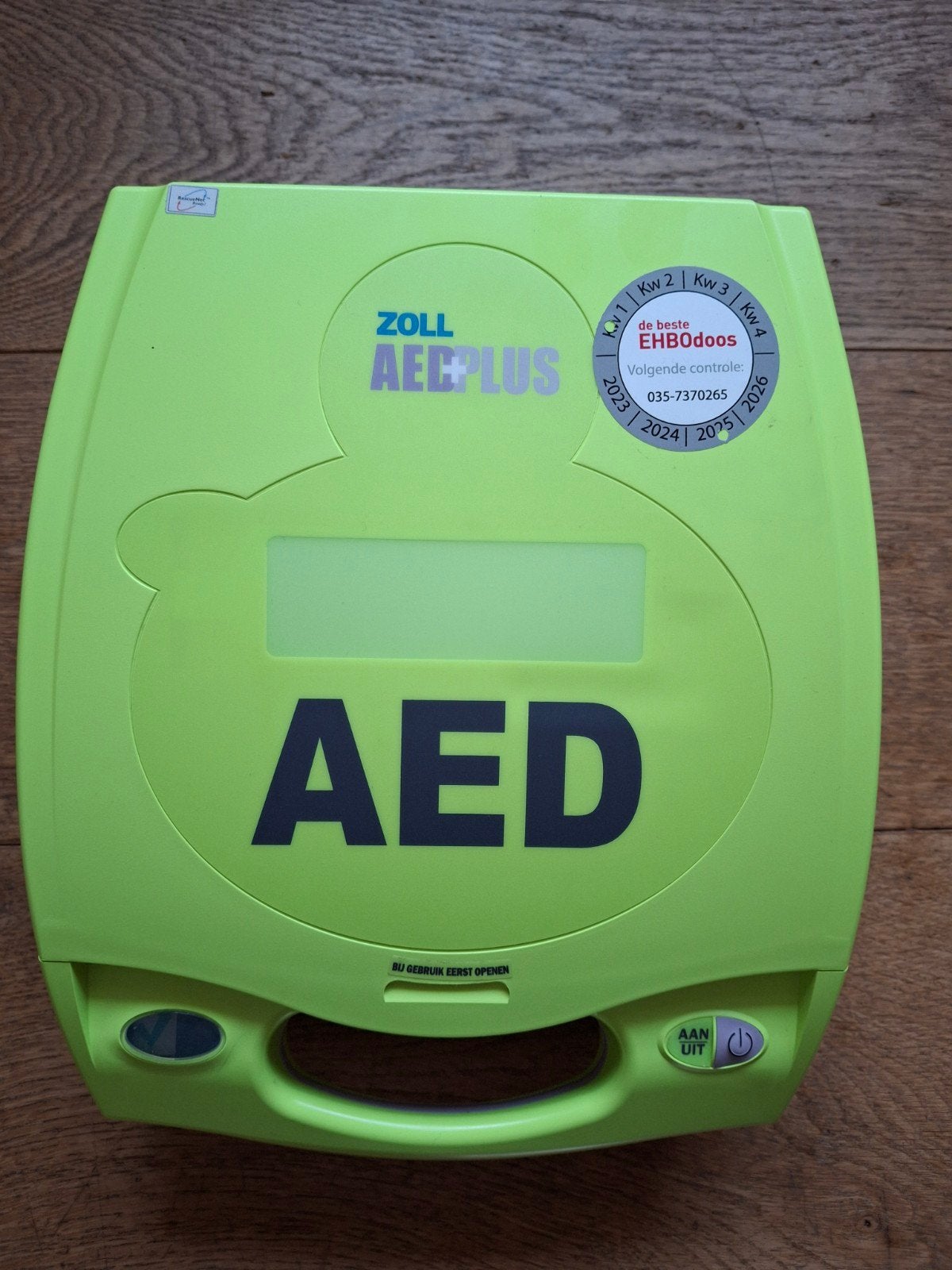 ZOLL AED defibrillator op batterijen tot 2031, Diversen, Ophalen, Zo goed als nieuw
