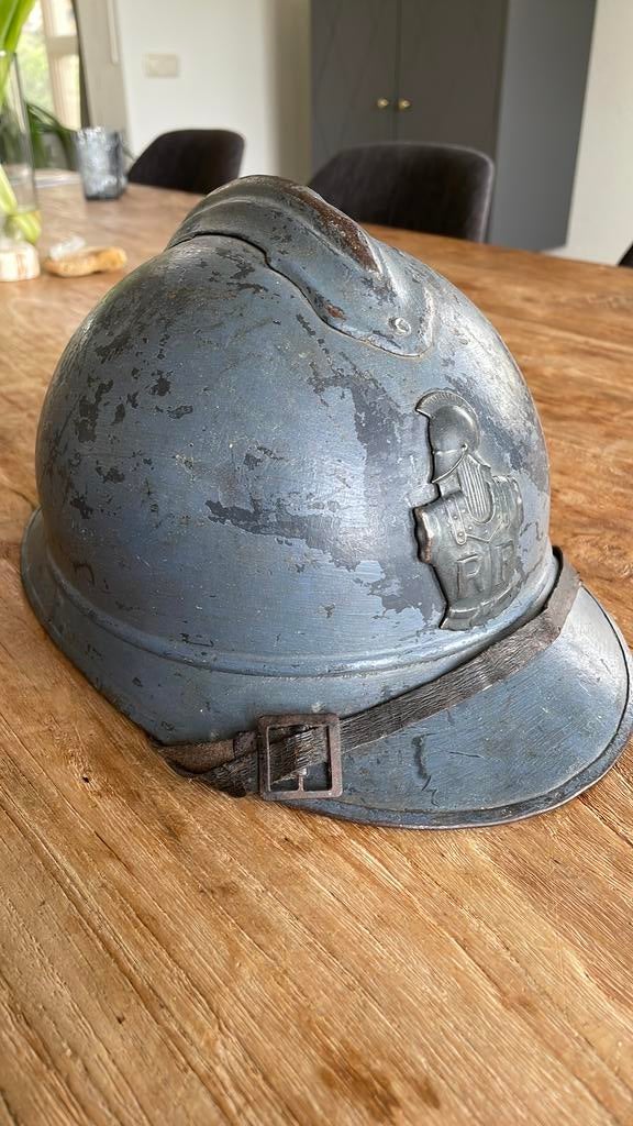 Franse genie helm eerste wereldoorlog, Ophalen, Landmacht, Overige gebieden, Helm of Baret
