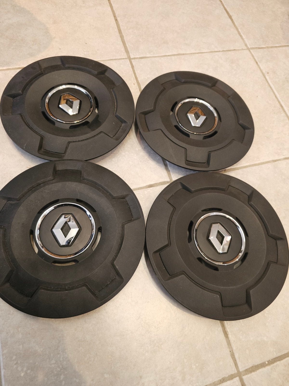 Originele Renault naafkappen / wieldoppen 15 inch (Set van 4, Ophalen of Verzenden