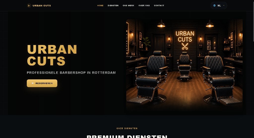 Professionele website voor ZZP & klein bedrijf, Website Bouw
