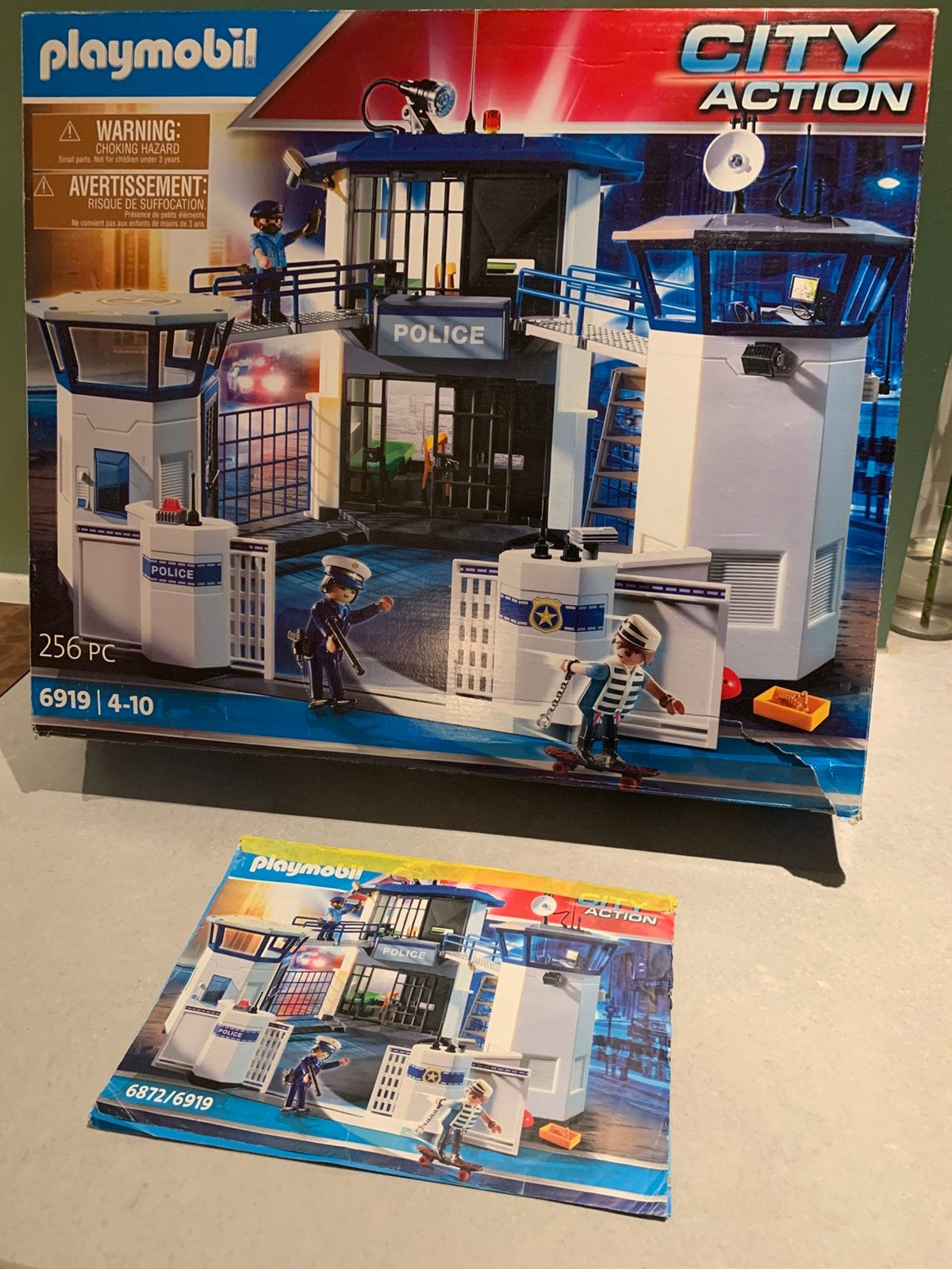 Playmobil City Action Politiebureau met gevangenis  - 6919, Ophalen, Gebruikt, Complete set, Overige typen