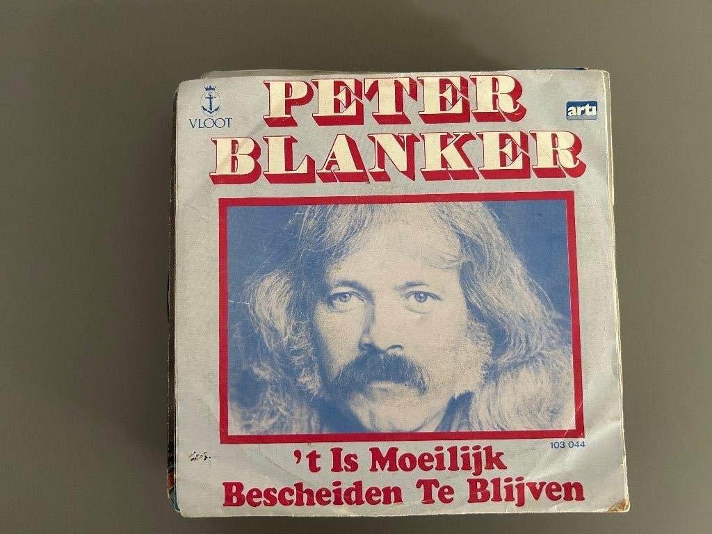 Peter Blanker - 't Is Moeilijk Bescheiden te Blijven, Ophalen of Verzenden, Zo goed als nieuw, Nederlandstalig