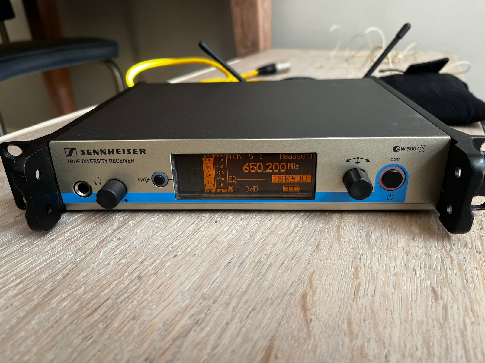 Sennheiser -Ontvanger EW 500 g3 Beltpack EW 500 g3 H6 micro., Ophalen, Zo goed als nieuw, Overige typen