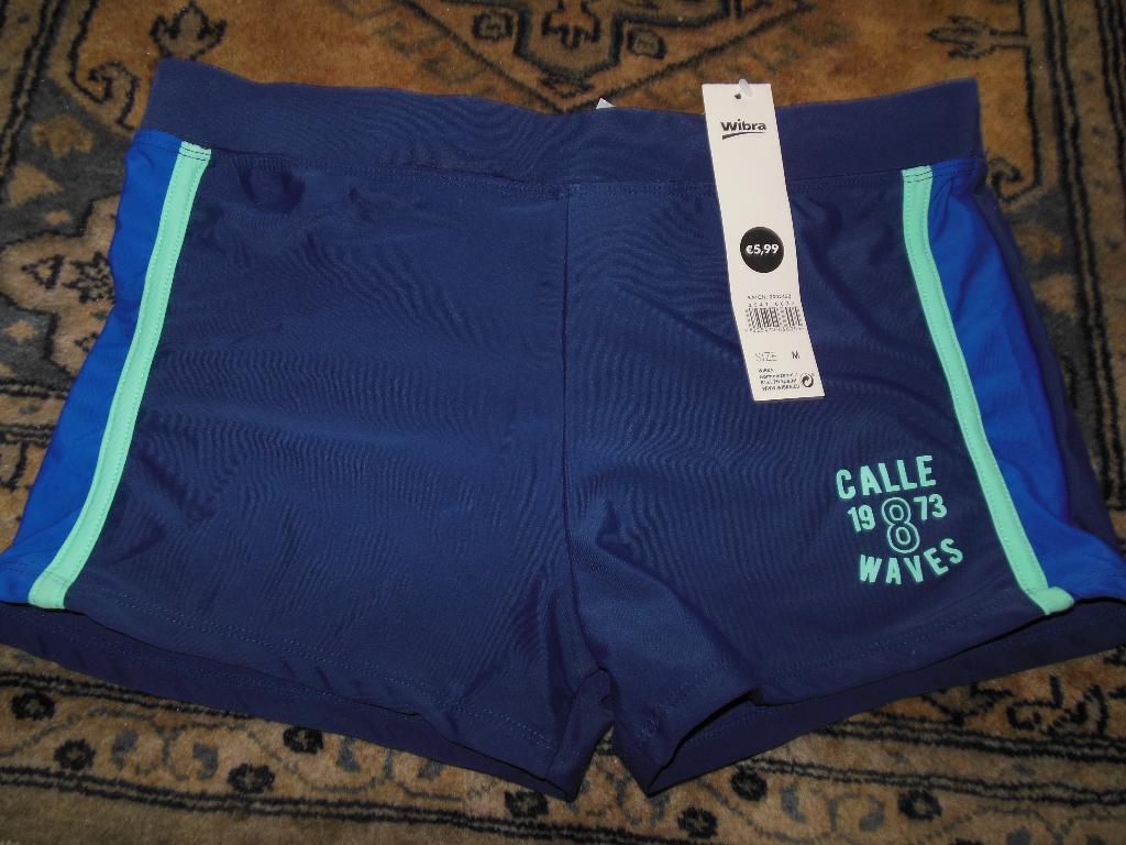 Blauwe zwembroek (nieuw) maat M, Ophalen of Verzenden, Maat 48/50 (M), Blauw, Zwemslip