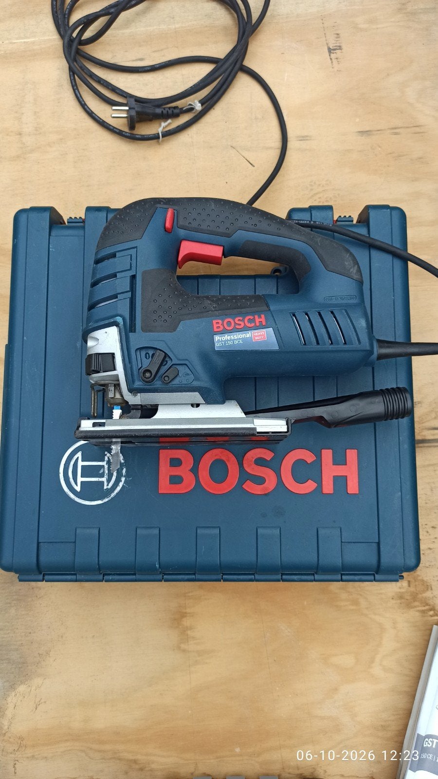 Bosch GST 150 BCE Decoupeerzaag - Nieuwstaat, Nieuw, 600 tot 1200 watt, Ophalen of Verzenden, Bosch