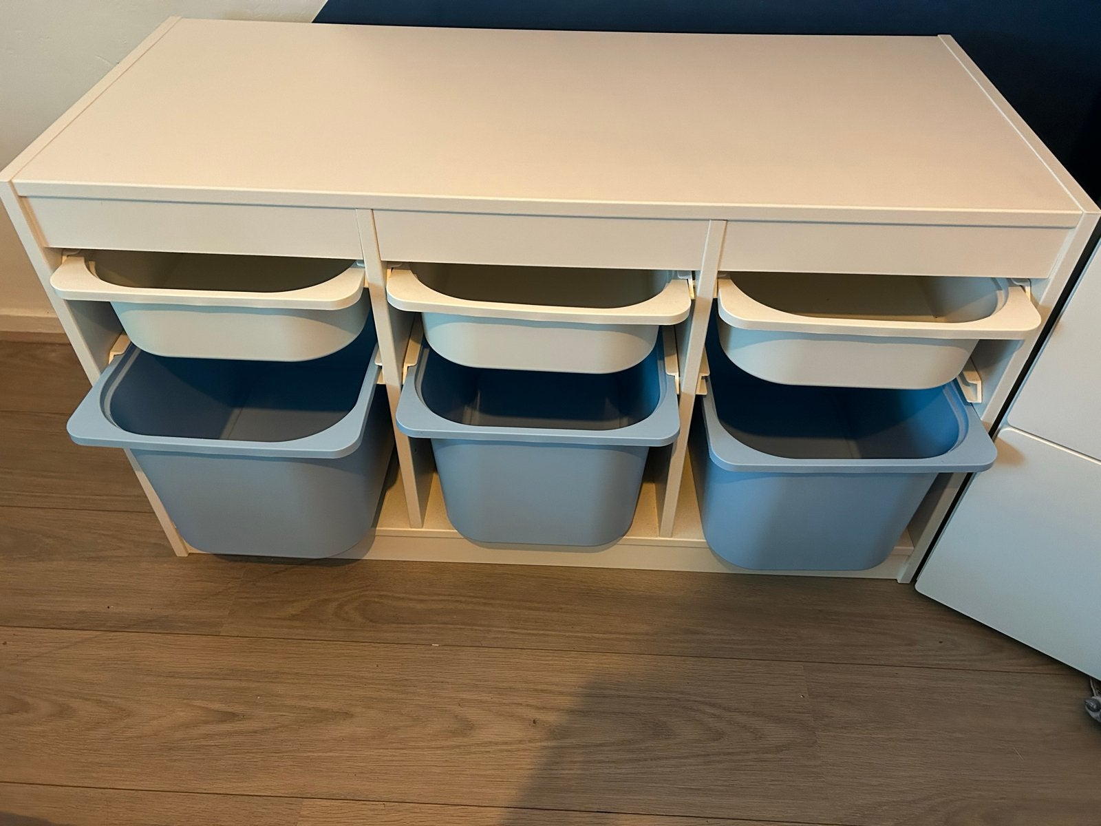 IKEA Trofast opbergkast met bakken, Minder dan 90 cm, Gebruikt, Kast, Ophalen of Verzenden