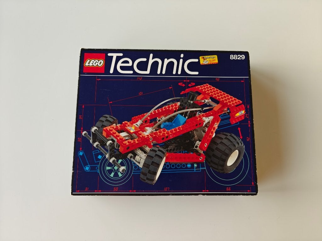 LEGO Technic 8829 Niet compleet (!) Wel in goede staat, Gebruikt, Lego, Ophalen of Verzenden, Inclusief instructies