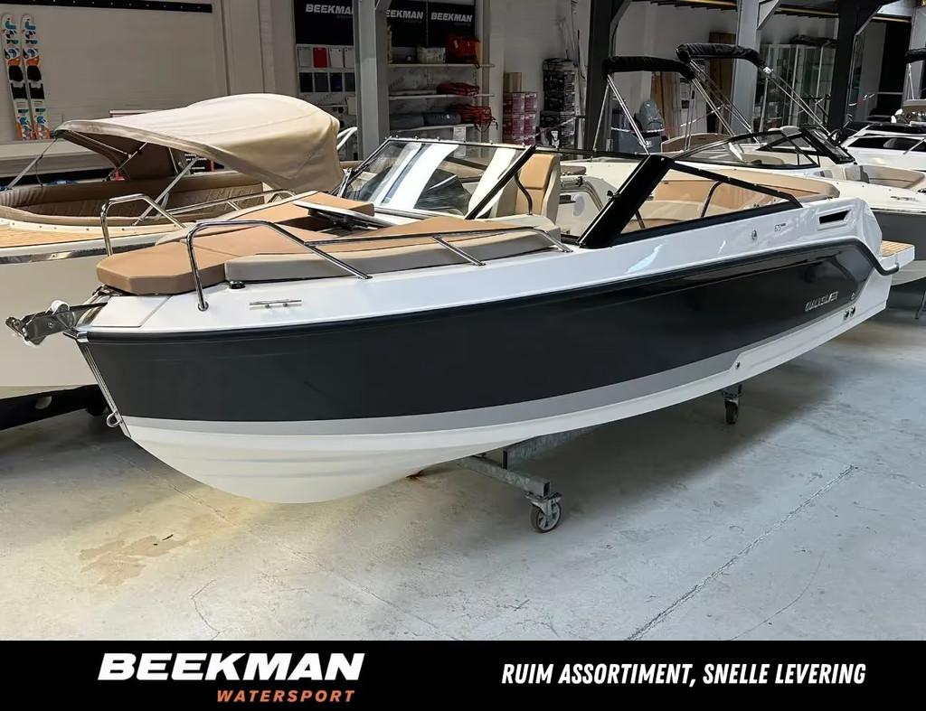 QUICKSILVER 675 Cruiser met Mercury 200 PK! Nieuw, Watersport en Boten, Speedboten, Nieuw, Benzine, 200 pk of meer, Polyester