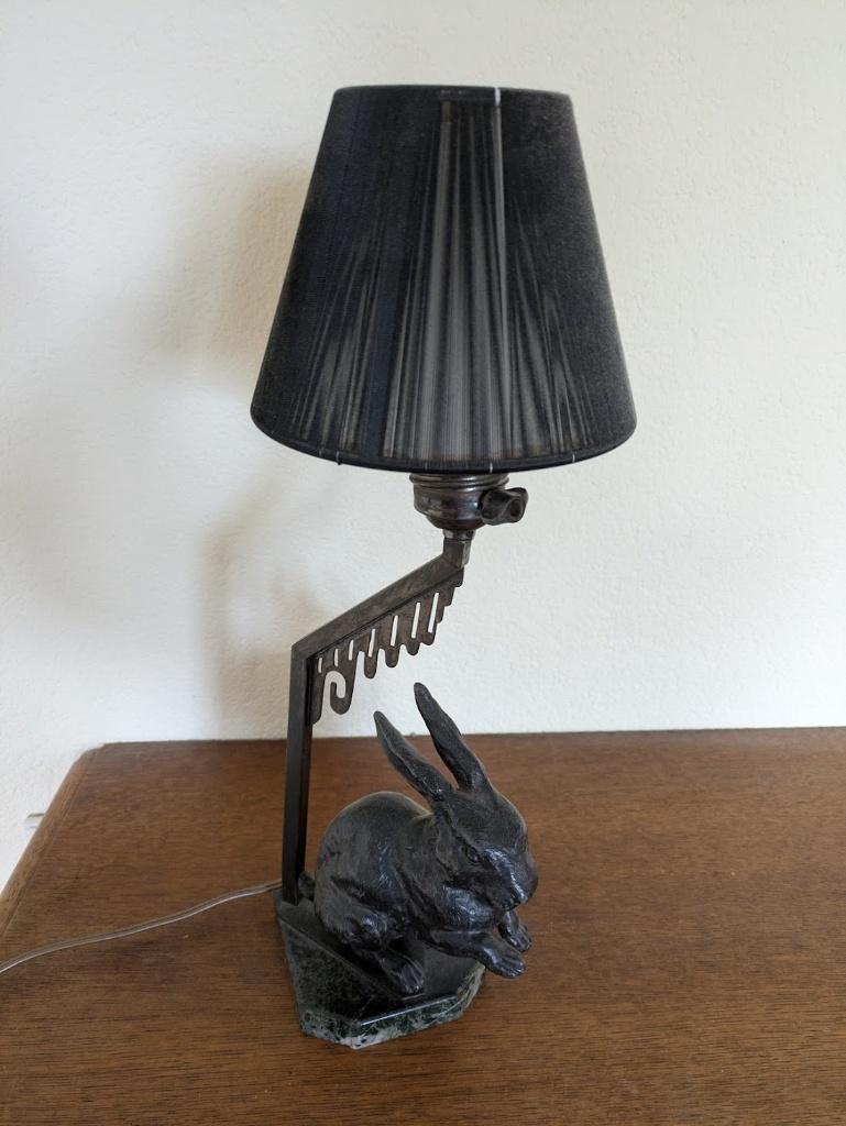 lamp art deco van een Haas, Ophalen