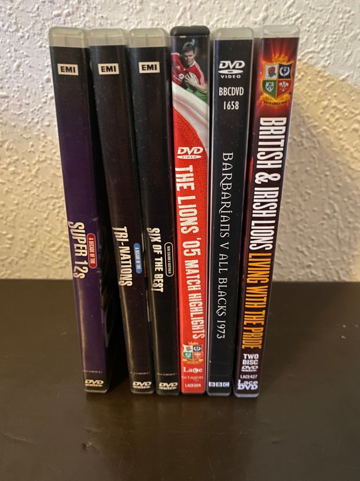 Set: 6x Rugby DVD, Sport en Fitness, Ophalen of Verzenden, Overige typen