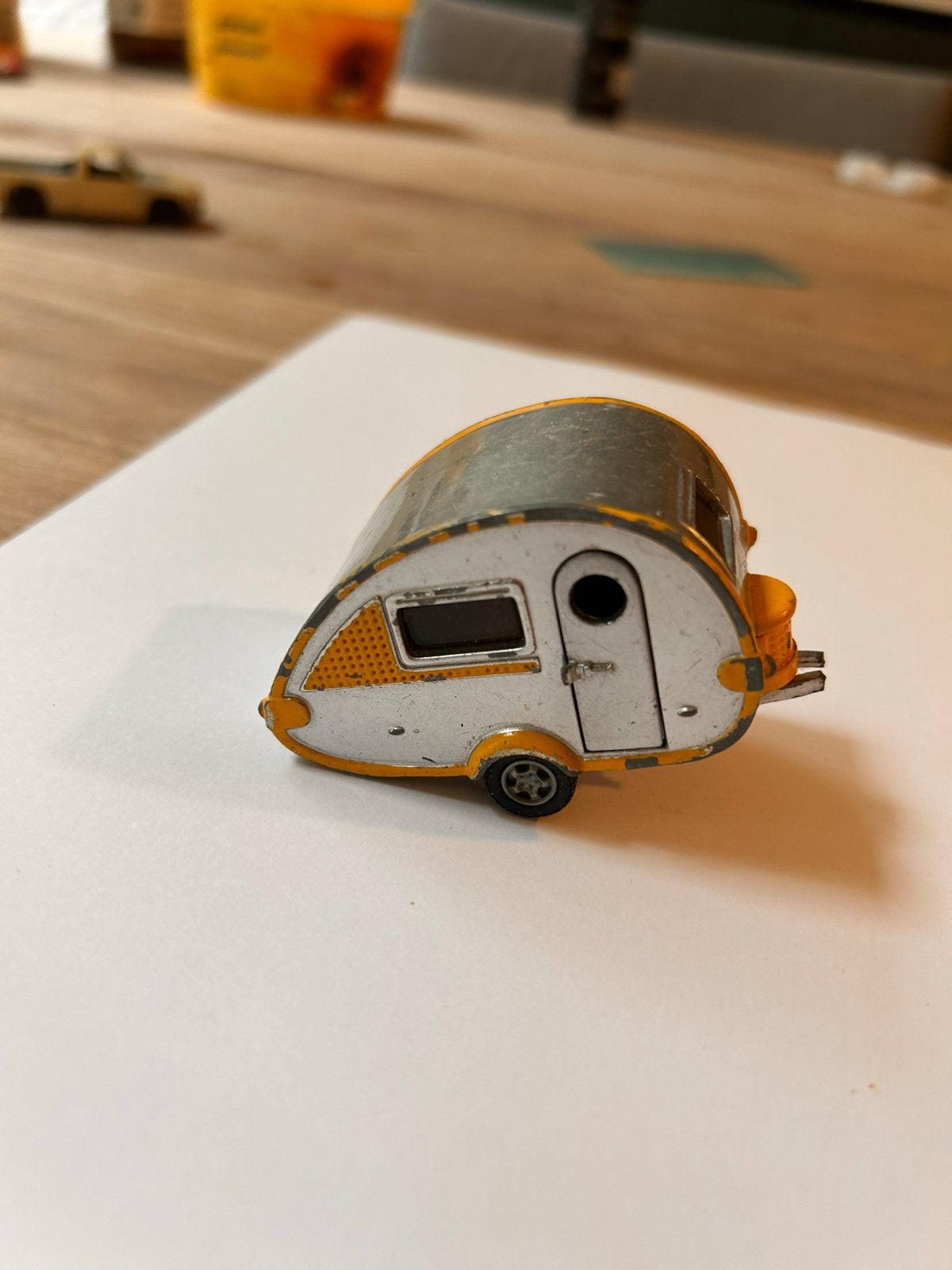 Vintage Siku 1969 Caravan - Speelgoedmodel, Ophalen of Verzenden, Gebruikt