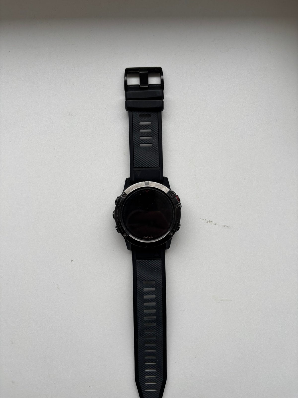 Garmin Fenix 5 Sapphire, Gebruikt, Stappen, Zwart, Ophalen of Verzenden