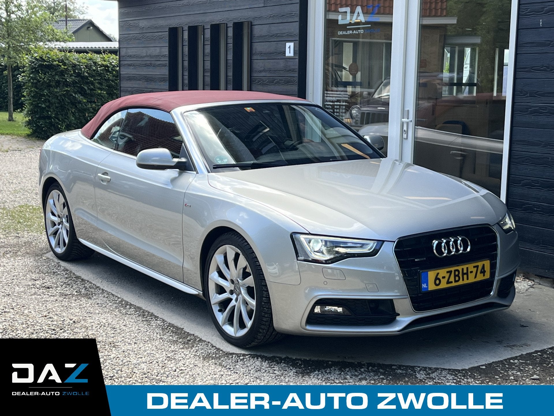 Audi A5 Cabriolet 2.0 TFSI quattro S-Line Sport Edition Aut/, Automaat, Dealer onderhouden, Gebruikt, Euro 6