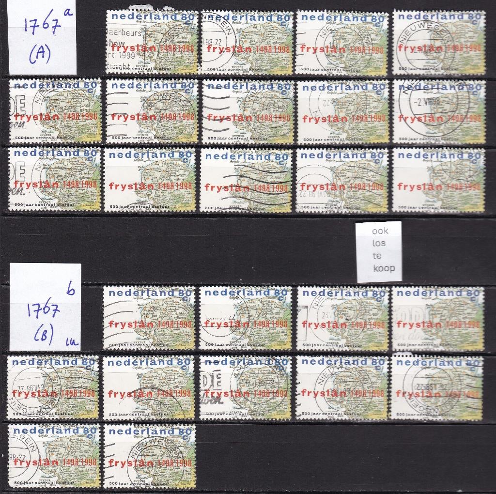 0392) Nederland 1767 Fryslan, Postzegels en Munten, Ophalen of Verzenden