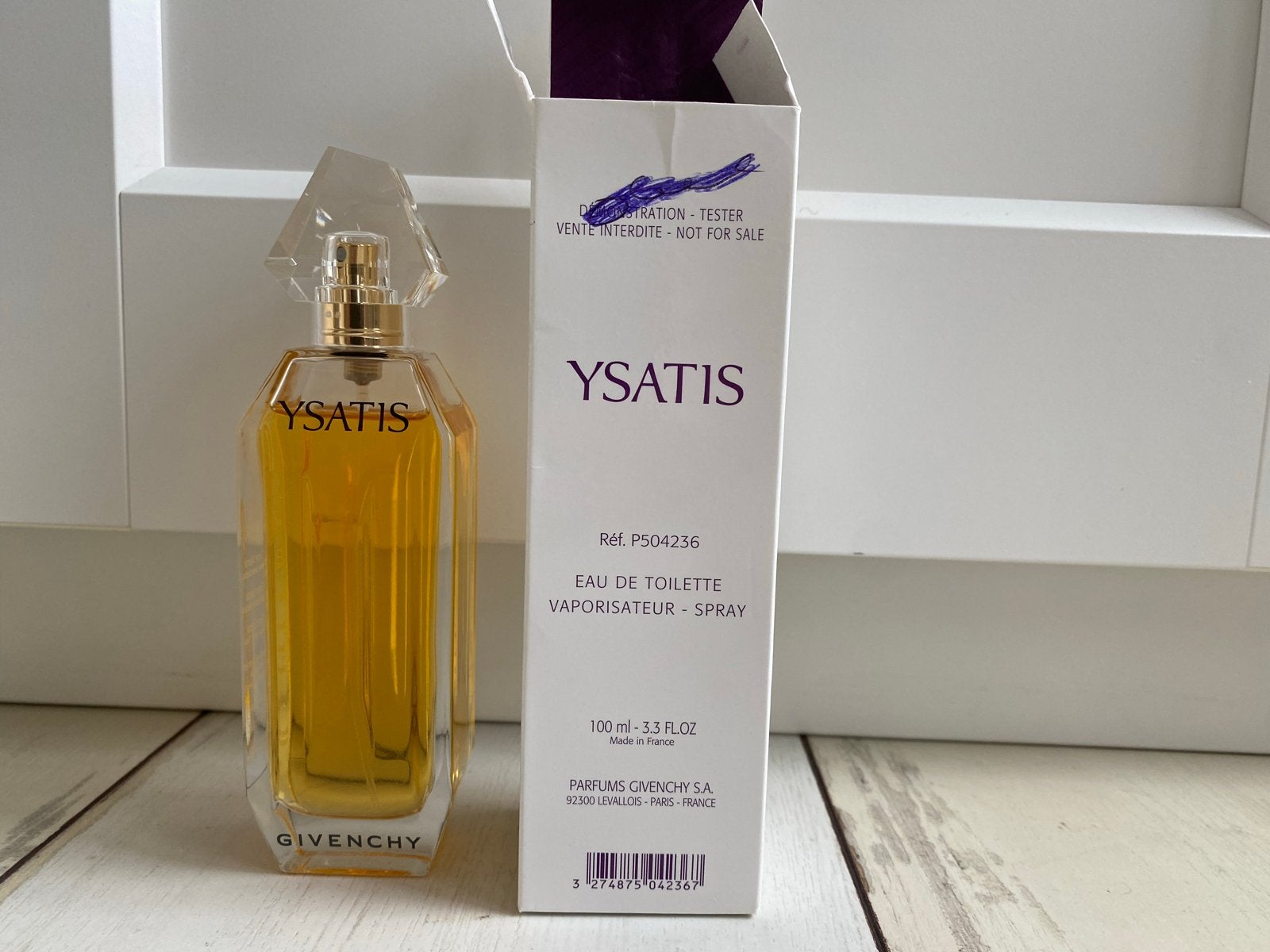 Bijna Nieuwe tester Ysatis Givenchy Eau de Toilette 100ml, Verzenden, Zo goed als nieuw