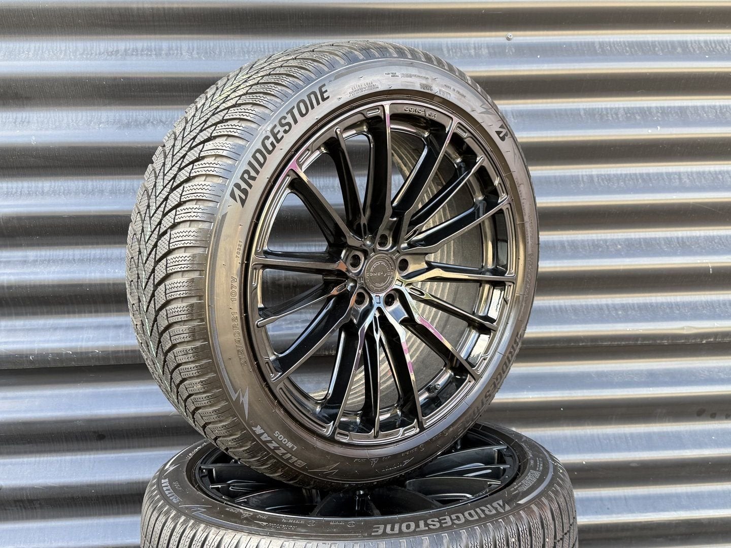 Nws 21” Bmw Concaver CVR7 G05 X5 X6 G06 velgen Winterbanden, Gebruikt, -, -, Banden en Velgen