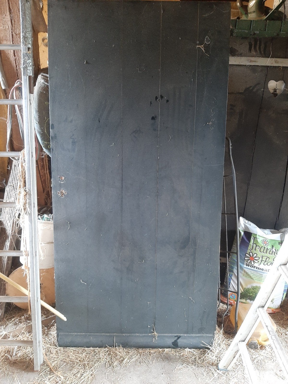 deur hardhout, Ophalen of Verzenden, Buitendeur, 200 tot 215 cm