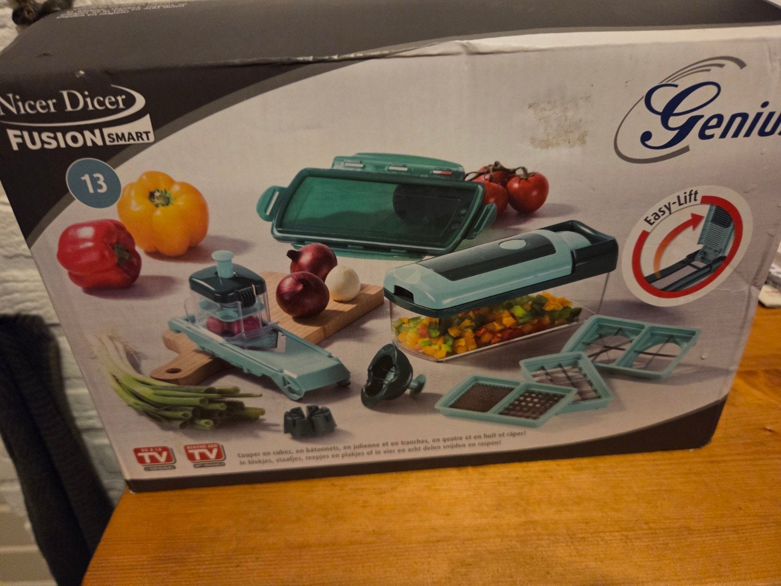 Genius Nicerdicer snijapparaat, Huis en Inrichting, Keuken | Keukenbenodigdheden, Ophalen of Verzenden, Nieuw